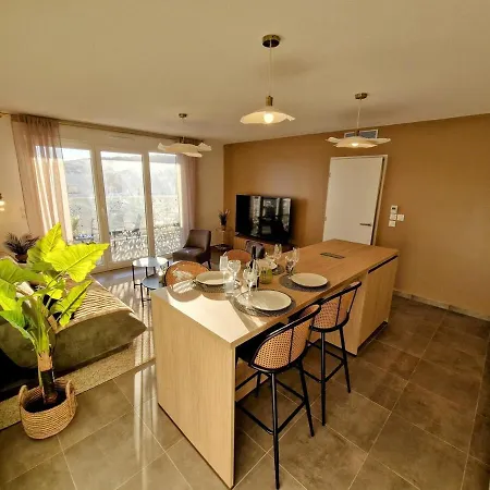 Le Saint Clair, Superbe Neuf, Terrasse, Vue Mer, Parking Climatisation * Sete